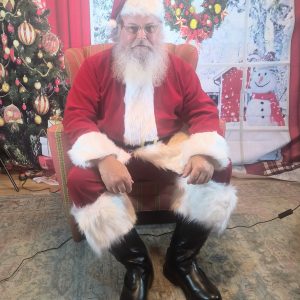 A Visit from Santa for a Family