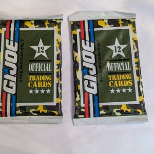 2 Packs of G.I. Joe Trading Cards