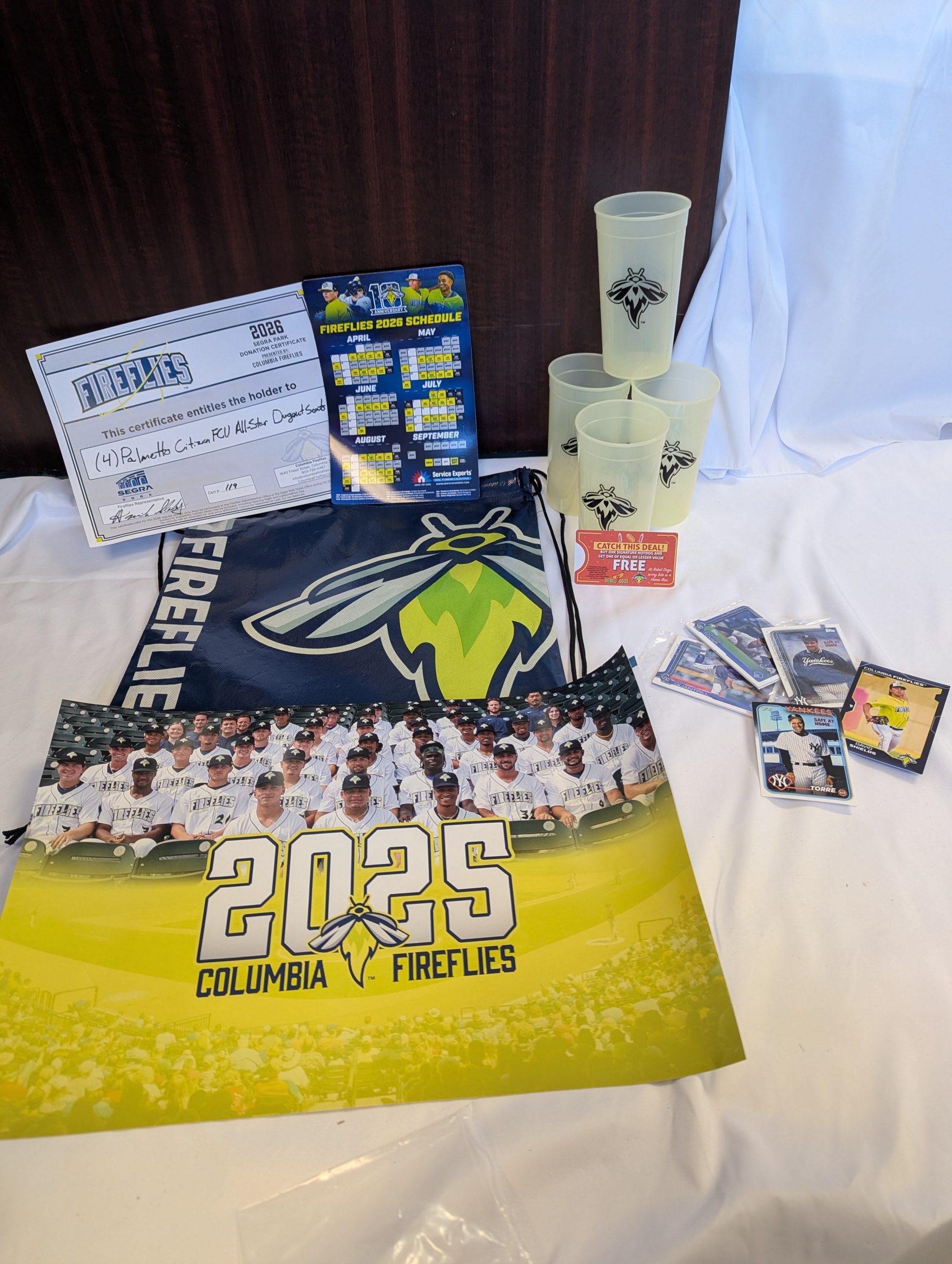 Columbia Fireflies Baseball