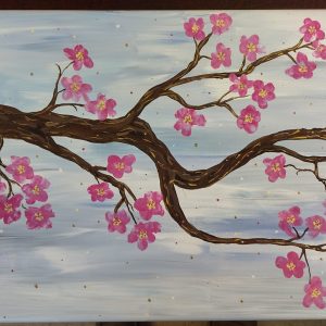 TBWP School Art Project: Cherry Blossoms