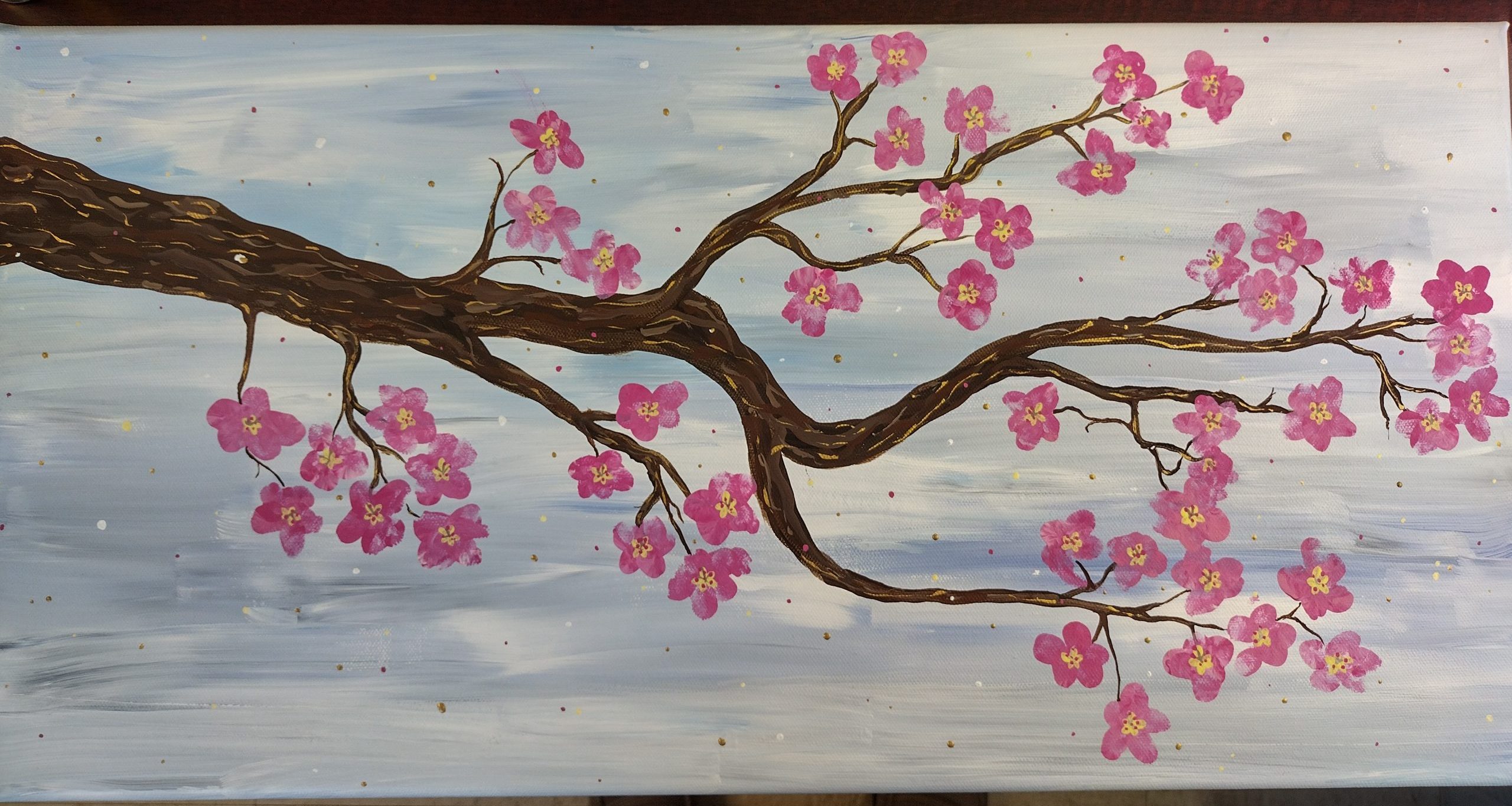 TBWP School Art Project: Cherry Blossoms