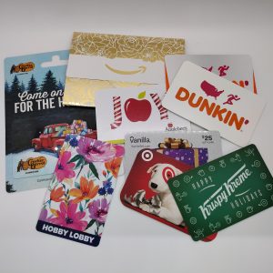 Teacher Sponsored Gift Card Basket