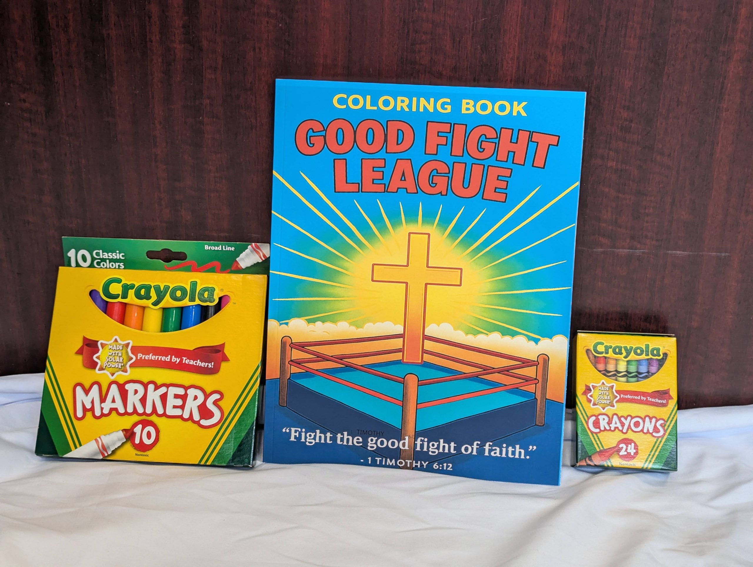 Good Fight League: Biblical Champions Coloring Book Set #5