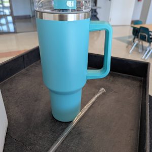 40 oz. Teal Stainless Steal Tumbler