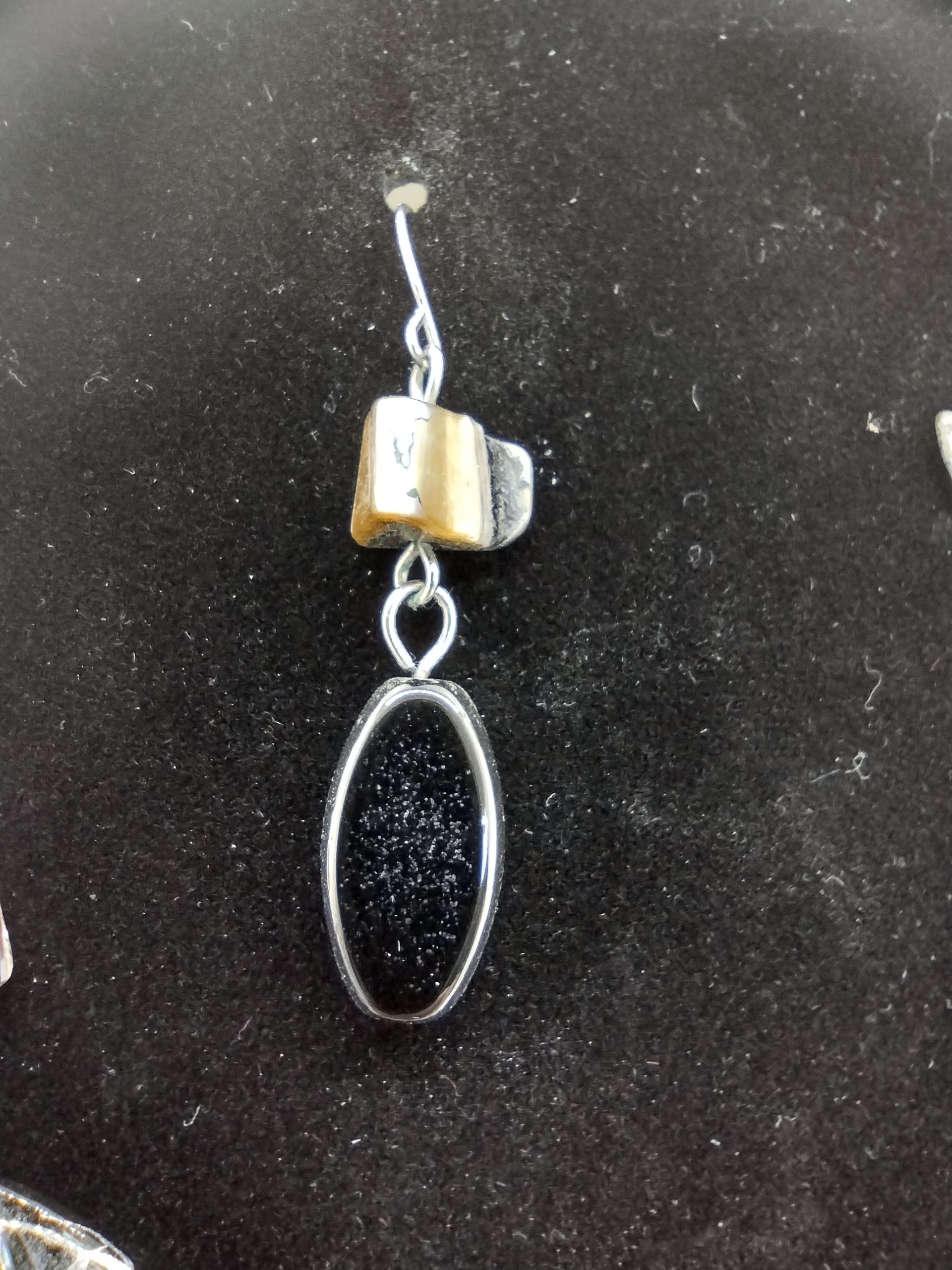 Marbled Stone & Mixed‑Bead Necklace - Image 3