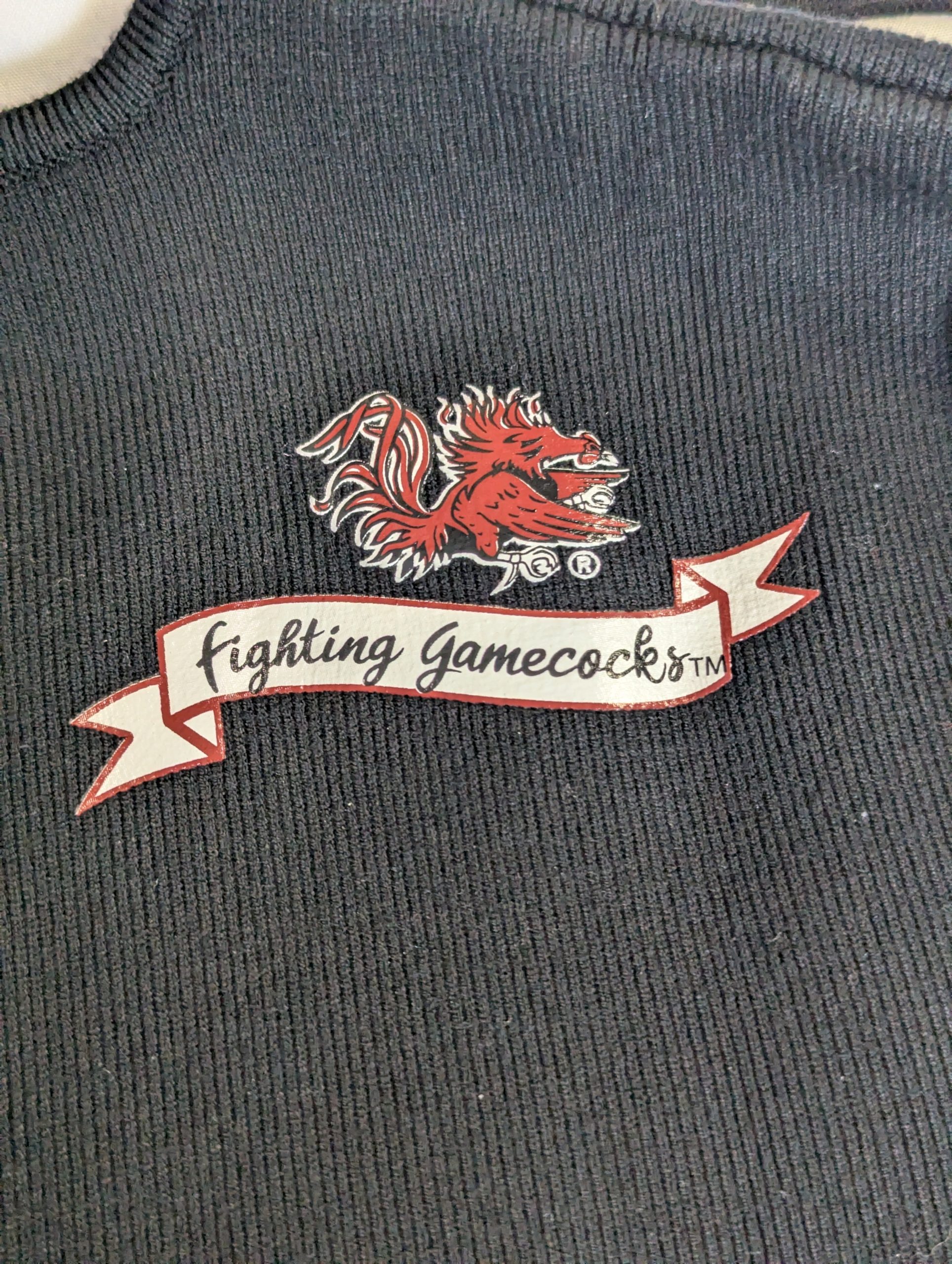 Women's XL Long Sleeved Black Gamecocks Dress - Image 3