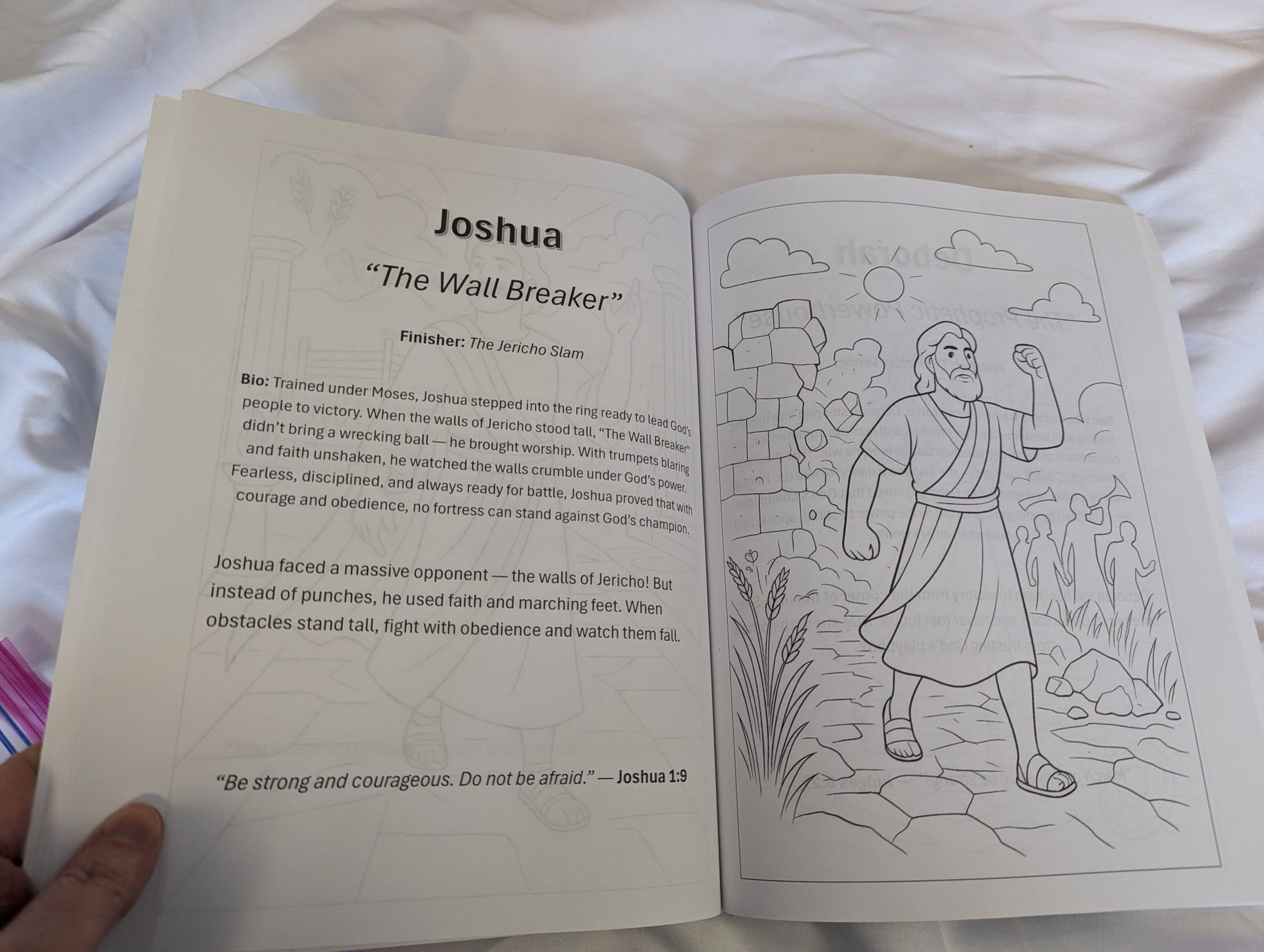 Good Fight League: Biblical Champions Coloring Book Set #1 - Image 2