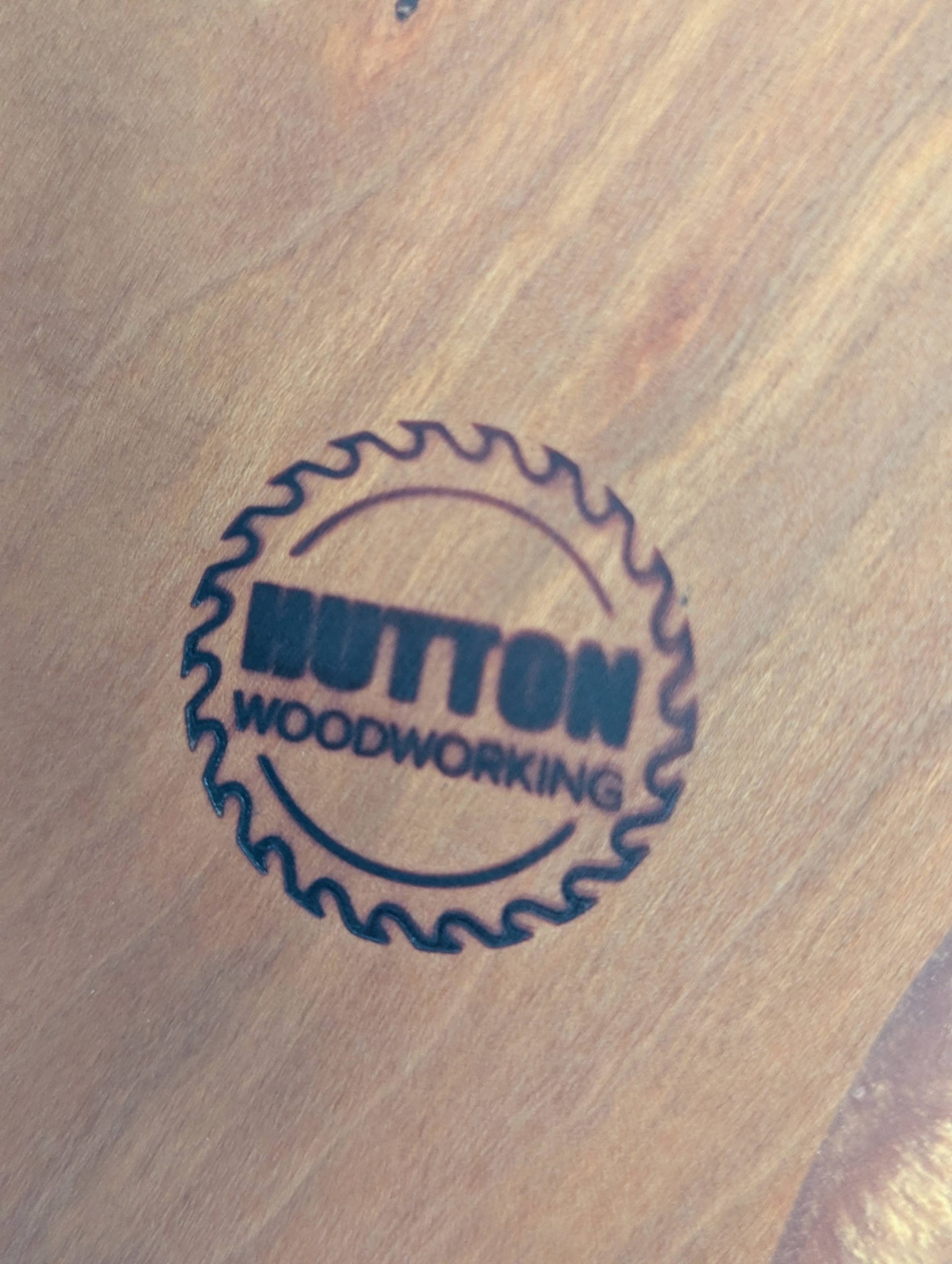 Handcrafted Charcuterie Board with Burnished Handles - Image 3