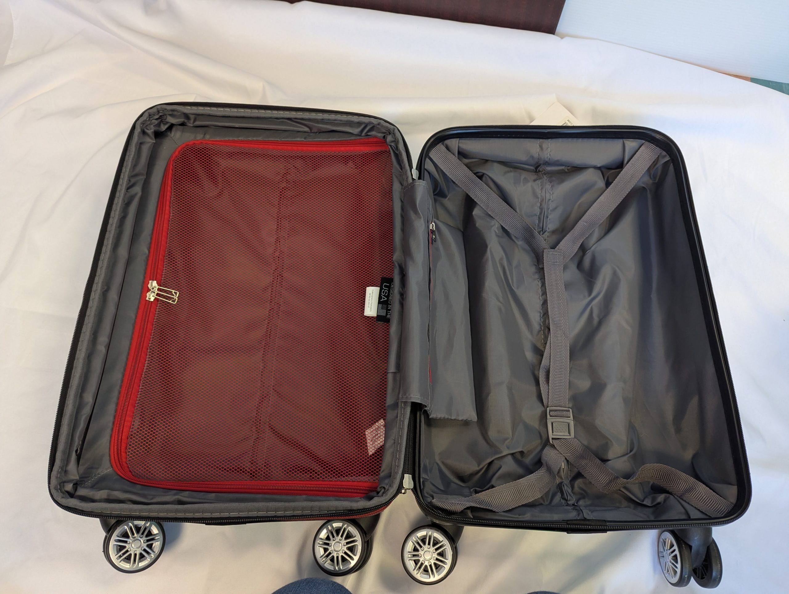 2 Turquoise Solite Suitcase Set - Image 5