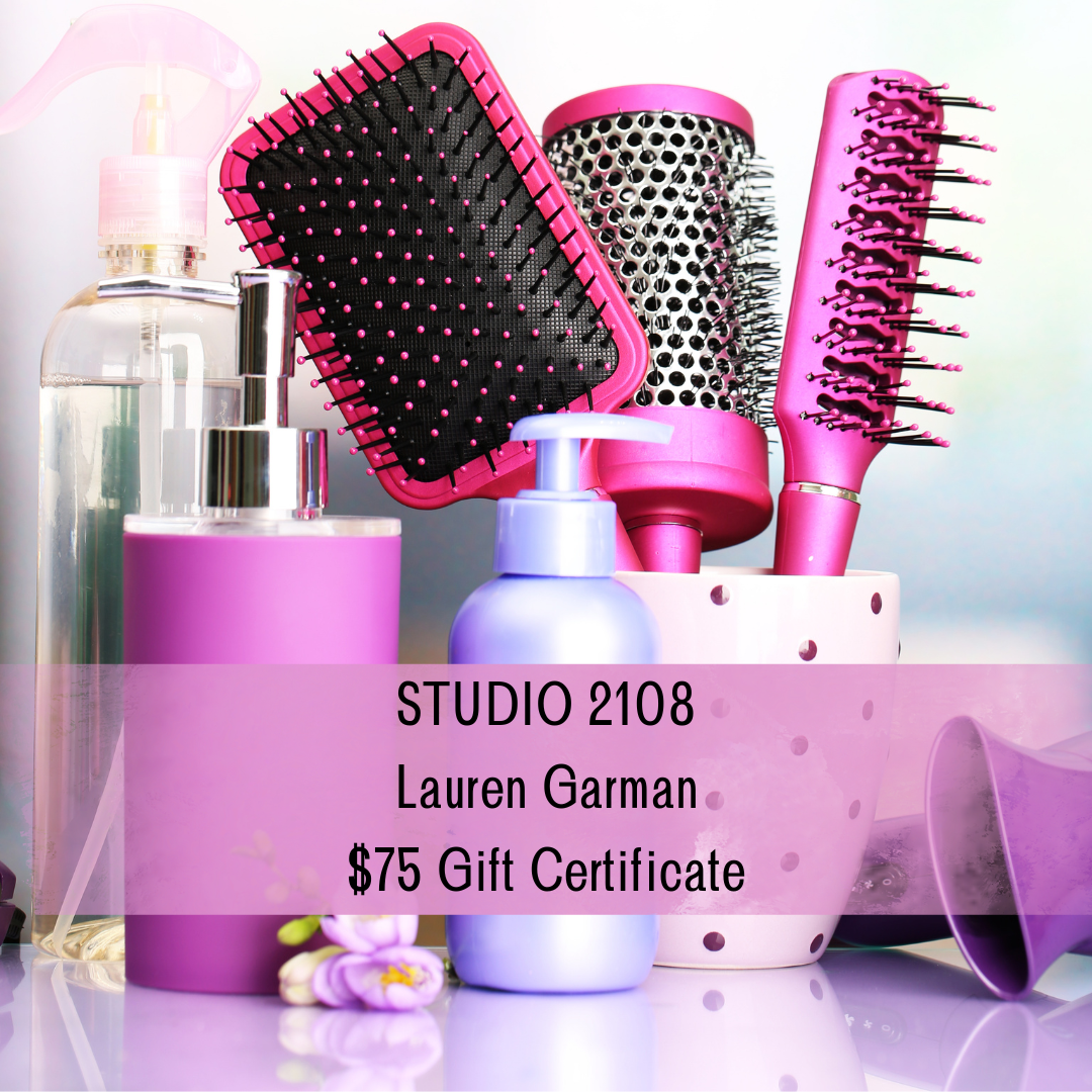 Studio 2108 Hair Care Gift Certificate